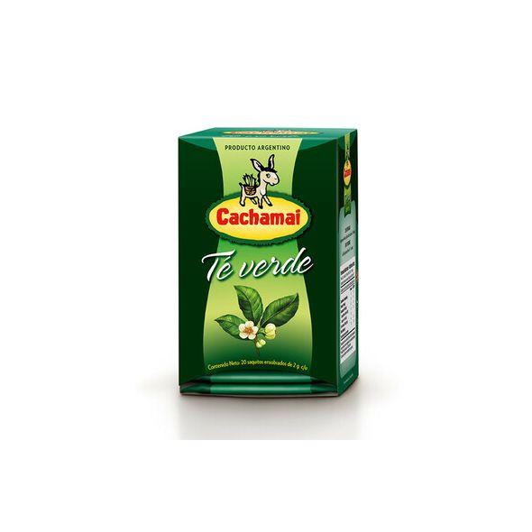 Cachamai Classic Green Tea, 20 tea bags.