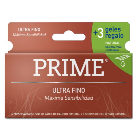 Prime Ultra Fino Preservativos Ultra Super Thin Latex Condoms, 4 boxes with 3 condoms ea (12 count)