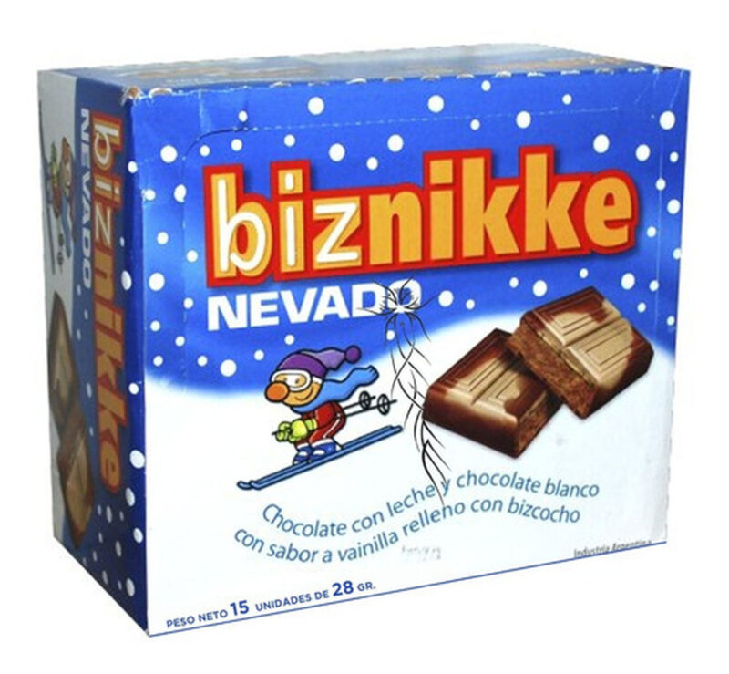 Choolate de leche Biznikke nevado Box of 15