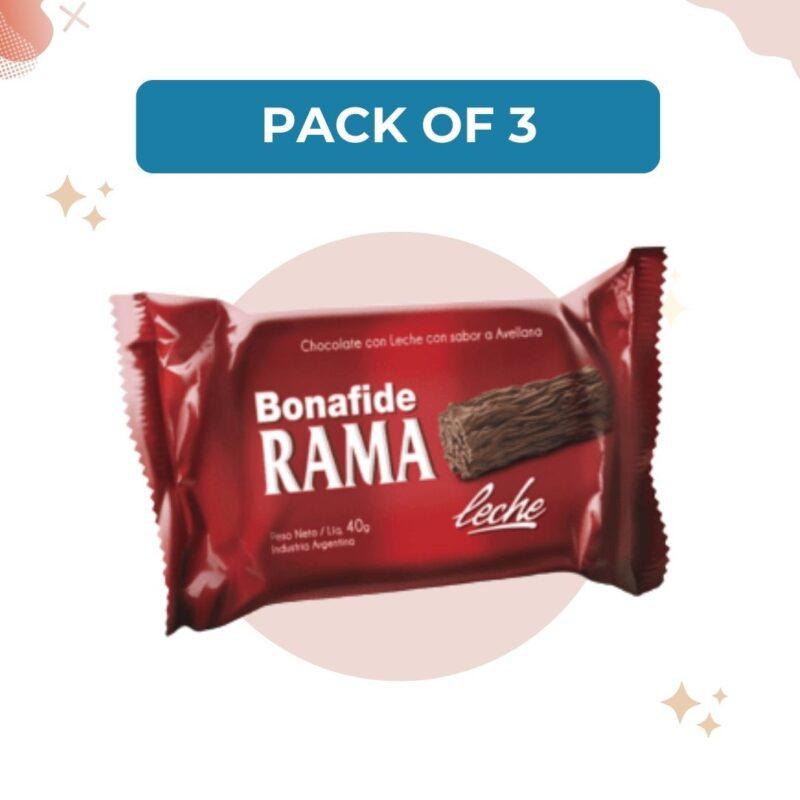 Bonafide Rama Bitter Chocolate, 40 g (Pack of 3)
