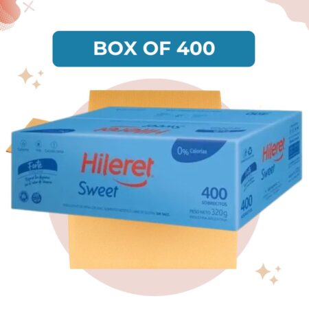 Hileret Sweetener Forte in Bags (Box of 400 bags)