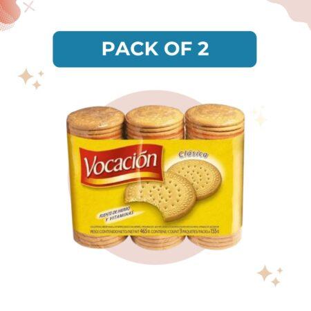 VOCACION 465g CLASICA - TRADITIONAL COOKIES (PACK OF 2)